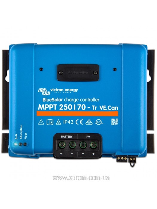 Контролер заряду Victron Energy BlueSolar MPPT 250/70-Tr VE.Can
